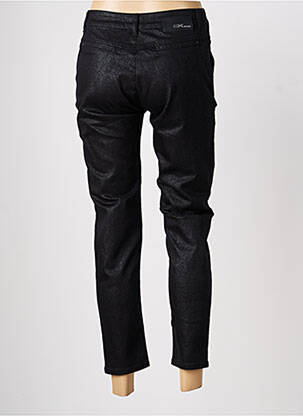 Pantalon 7/8 stretch taille normale noir EVA KAYAN femme