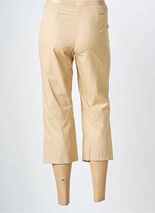 Pantacourt taille haute taille haute beige GAS femme