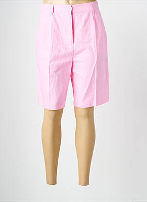 Bermuda taille haute taille haute rose HERZEN'S ANGELEGENHEIT femme