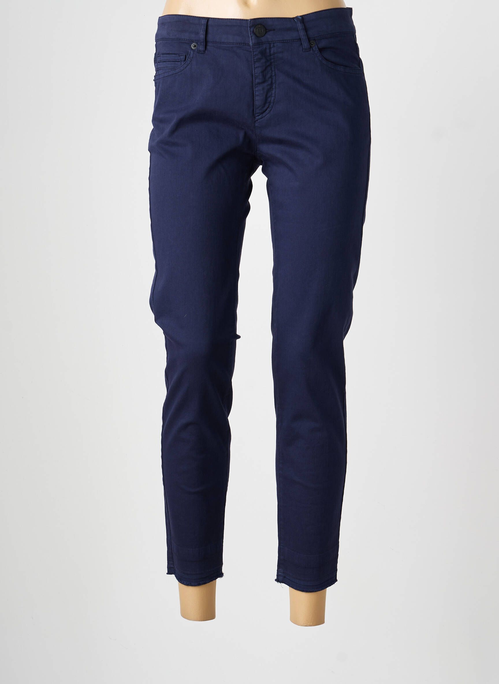 Jeans coupe slim taille normale taille normale bleu RAFFAELLO ROSSI femme