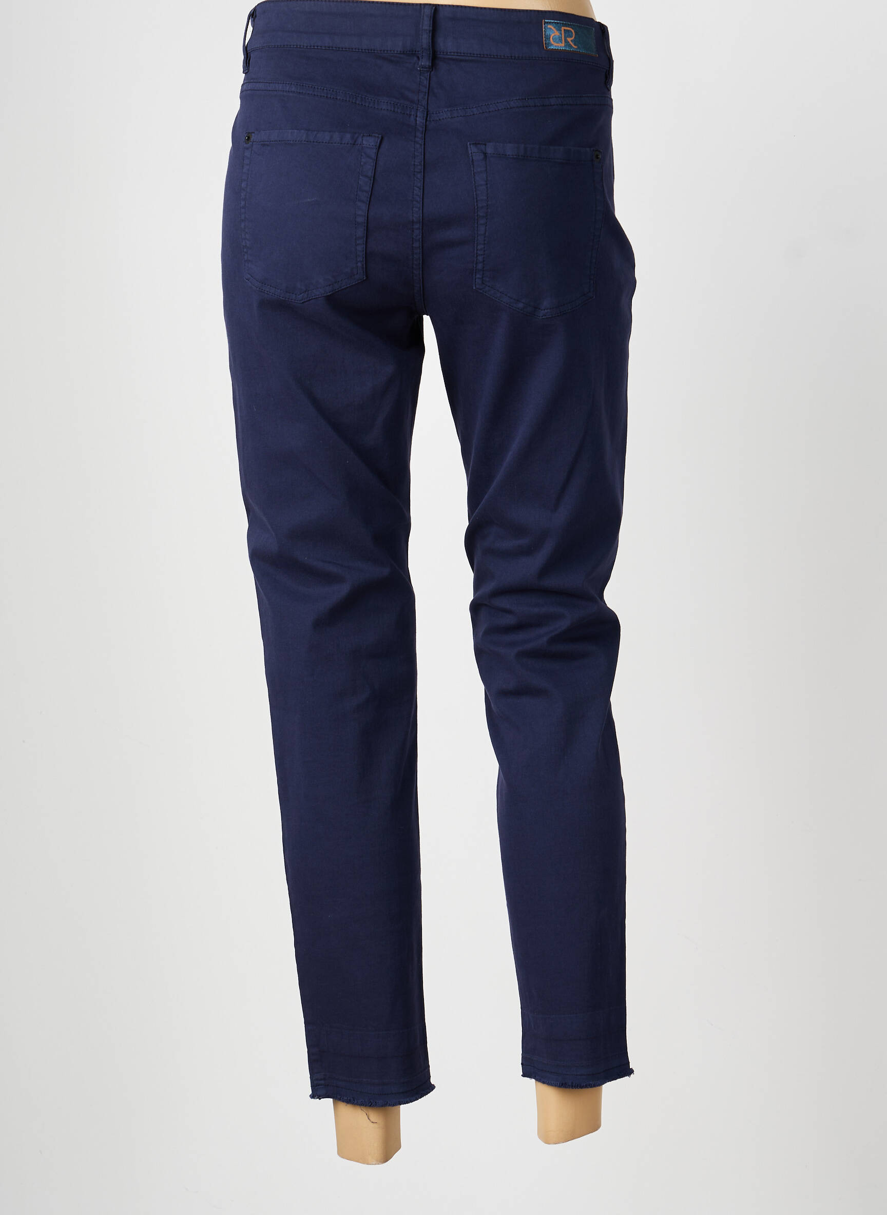 Pantalon slim stretch taille normale bleu RAFFAELLO ROSSI femme