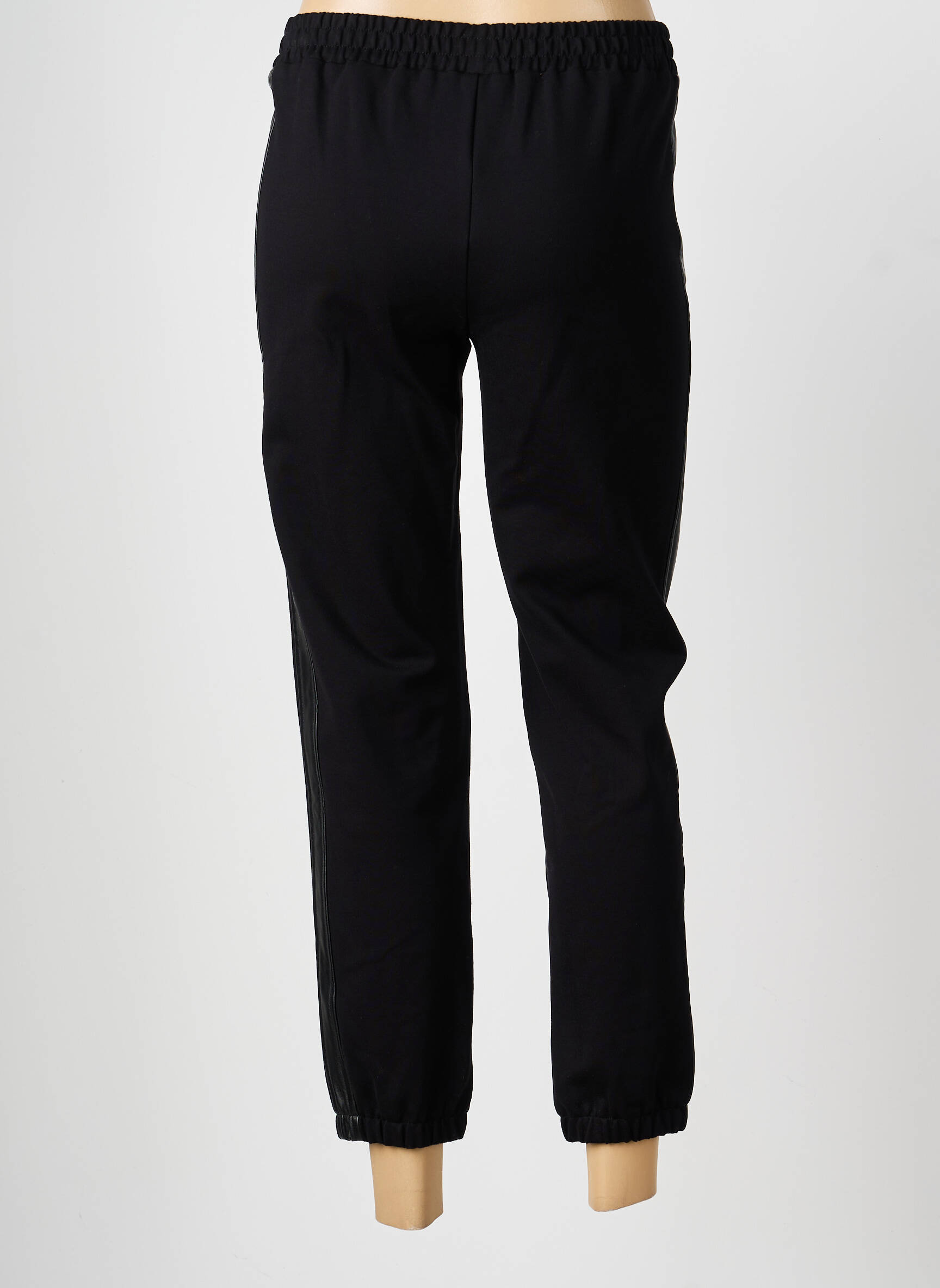 Pantalon 7/8 taille élastique taille normale noir JOSEPH RIBKOFF femme