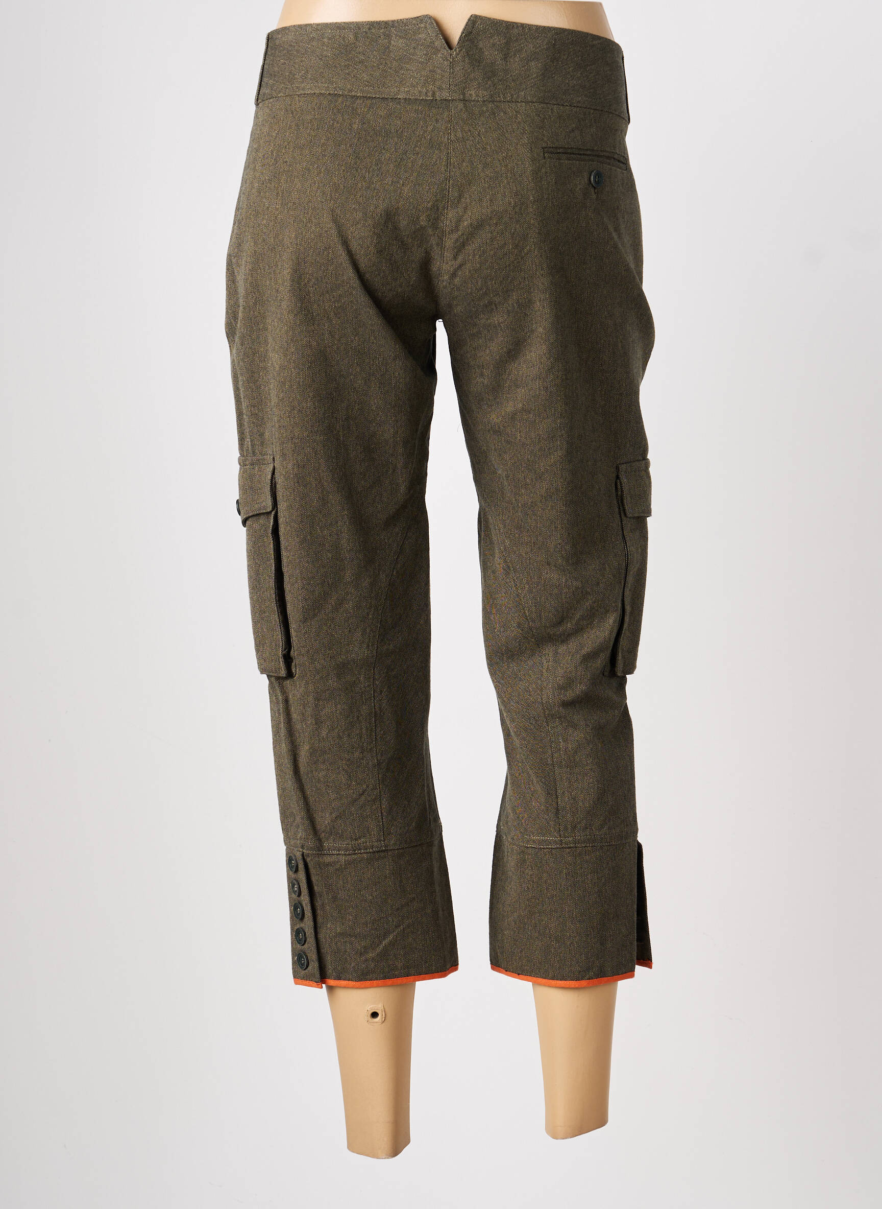 Pantacourt taille normale taille normale vert TARA JARMON femme