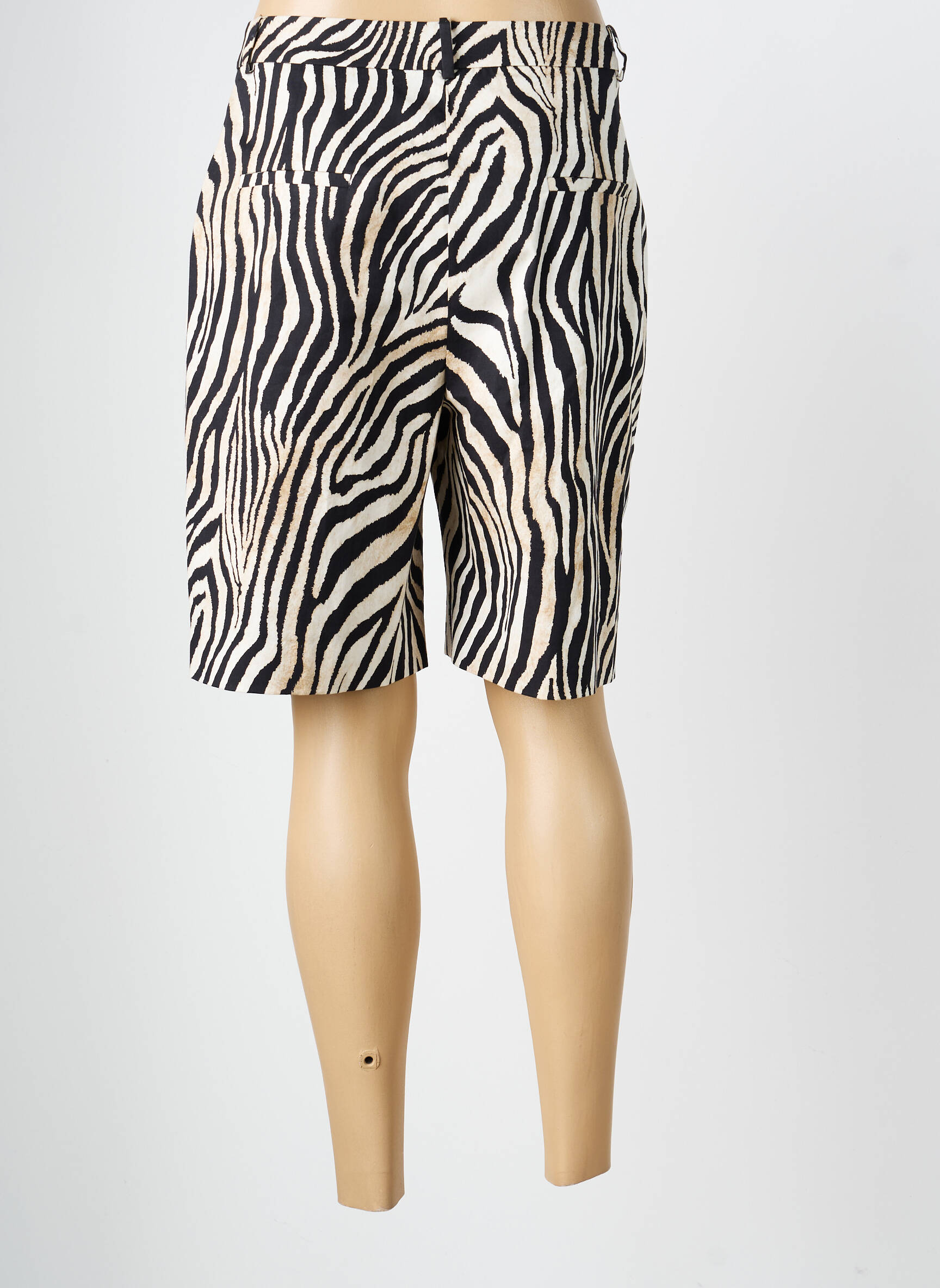 Bermuda taille à pinces taille normale noir ACCESS femme