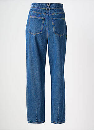 Jeans coupe droite taille haute taille haute bleu DAPHNEA femme