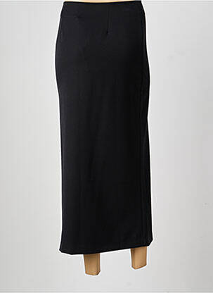 Jupe longue coupe droite noir GARCONNE femme