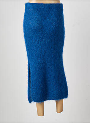 Jupe longue taille normale bleu GARCONNE femme