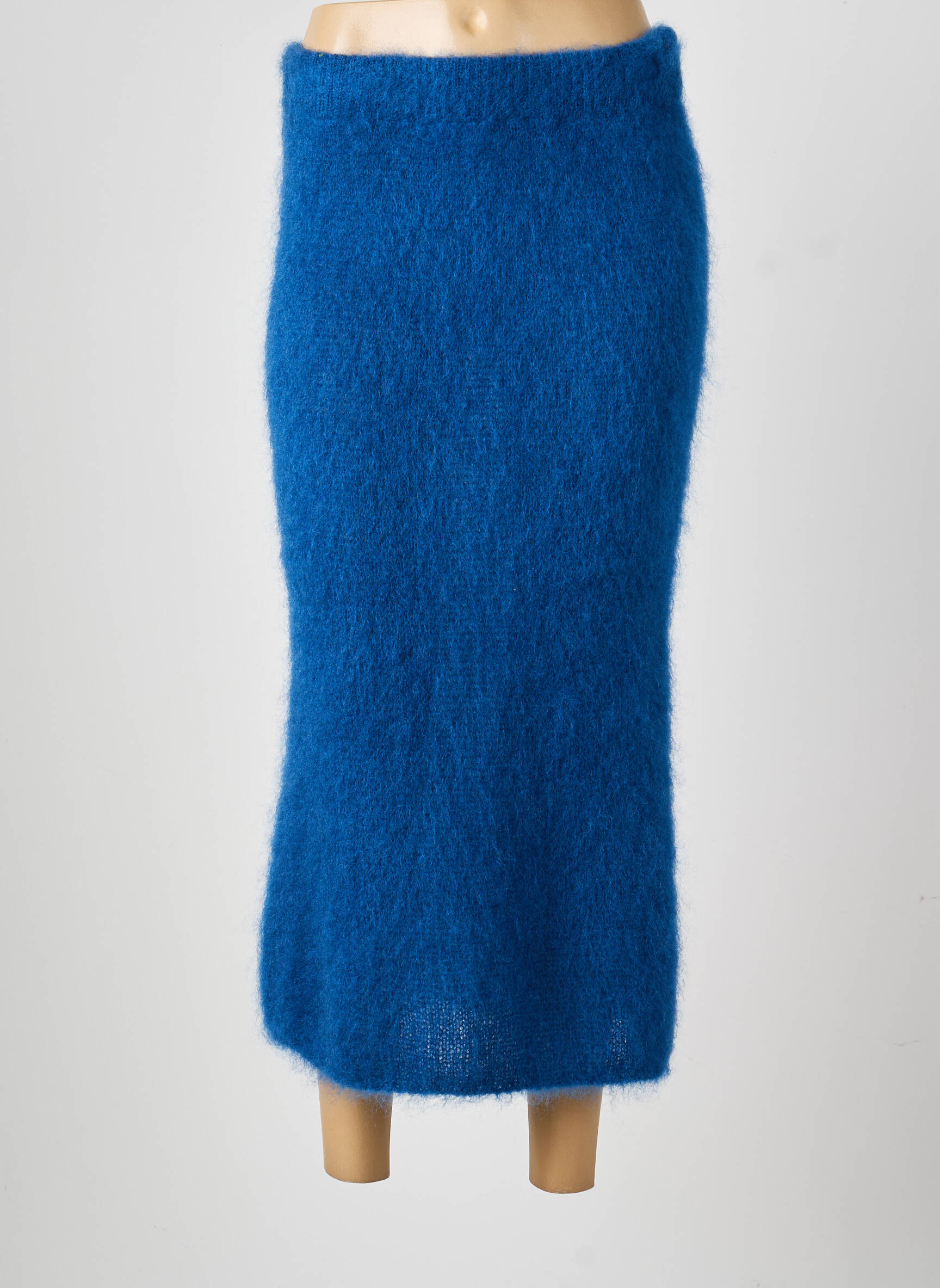 Jupe longue taille normale bleu GARCONNE femme