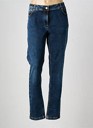 Jeans coupe droite stretch taille normale bleu BETTY BARCLAY femme