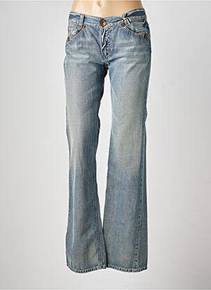 Jeans coupe droite taille normale taille normale bleu USED JEANS femme
