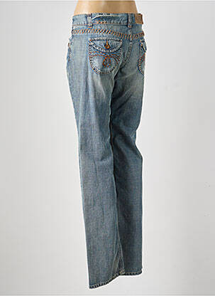 Jeans coupe droite taille normale taille normale bleu USED JEANS femme