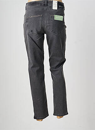 Jeans coupe droite stretch taille normale gris RAFFAELLO ROSSI femme