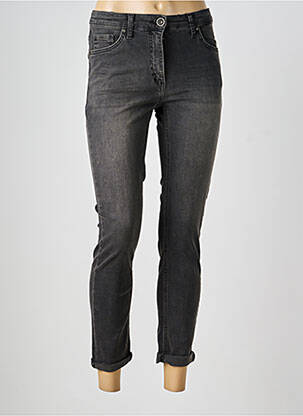 Pantalon 7/8 stretch taille normale gris BETTY BARCLAY femme