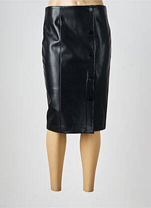 Jupe mi-longue taille normale noir JOSEPH RIBKOFF femme