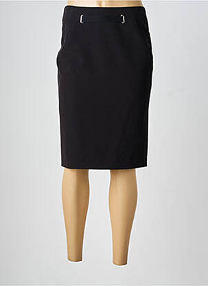 Jupe mi-longue stretch noir EVA KAYAN femme