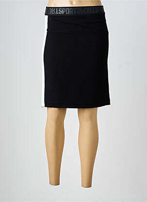 Jupe mi-longue taille normale noir MARC CAIN femme