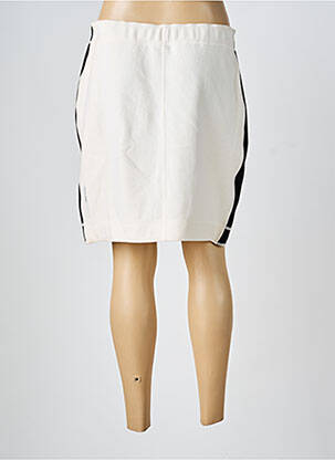 Jupe mi-longue coupe droite beige MARC CAIN femme