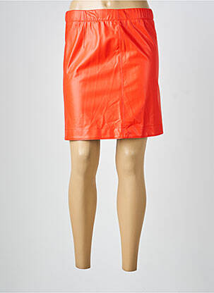 Jupe courte coupe droite rouge MARC CAIN femme