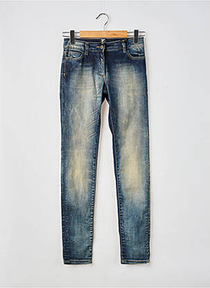 Jeans coupe slim slim taille normale bleu TRICOT CHIC femme