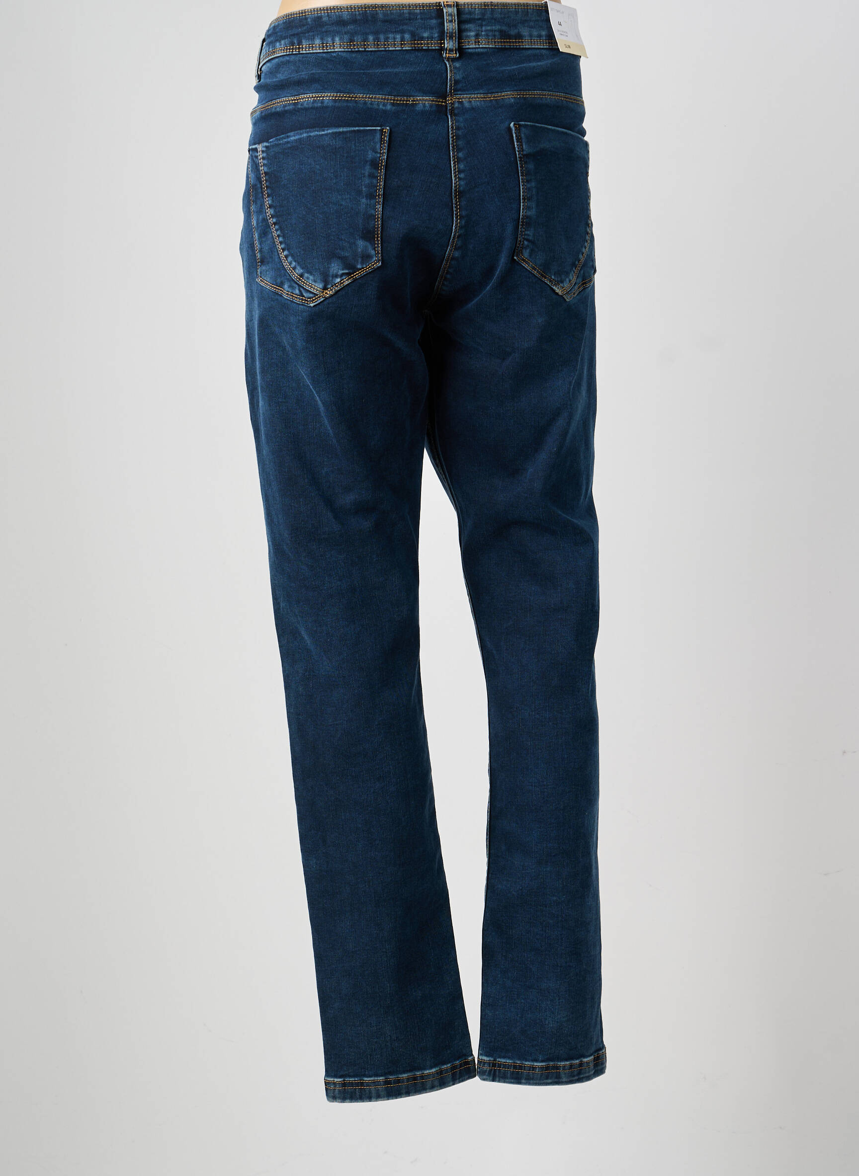 Jeans coupe droite stretch taille normale bleu BETTY BARCLAY femme
