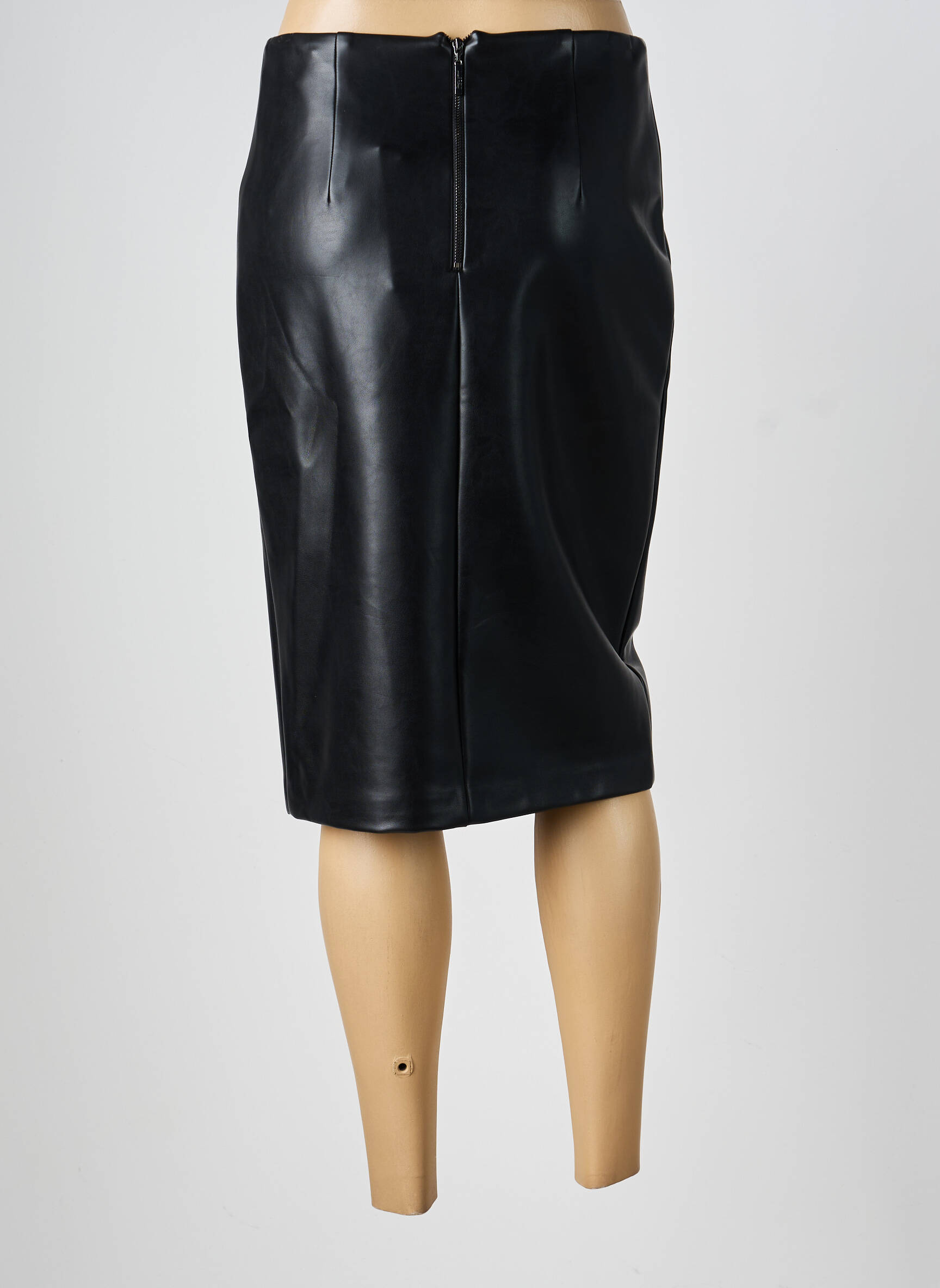 Jupe mi-longue taille normale noir JOSEPH RIBKOFF femme