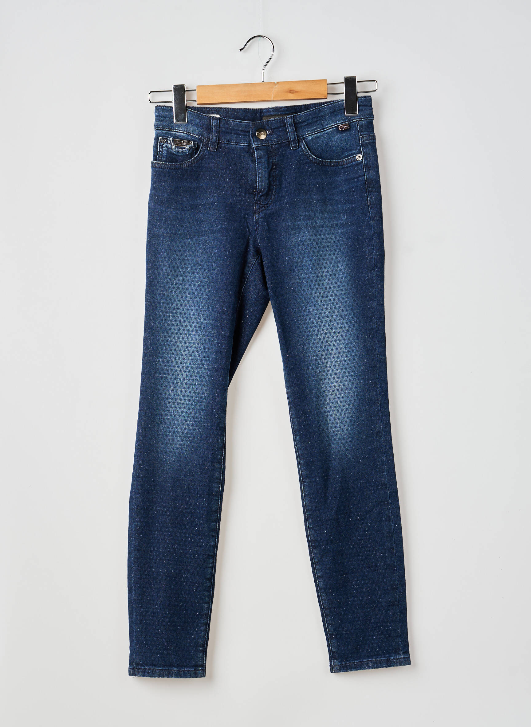 Jeans coupe slim stretch taille normale bleu MARC CAIN femme