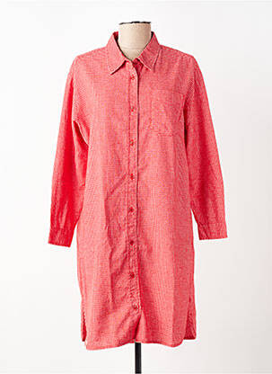 Robe courte manches longues manches longues rouge GRAINE femme