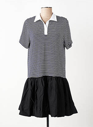 Robe courte manches courtes manches courtes noir HPDP (HYPE DROP) femme