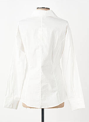 Chemisier coupe cintrée manches longues beige GRACE & MILA femme