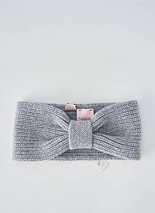 Accessoire pour cheveux fermeture elastique gris BECK SONDERGAARD femme