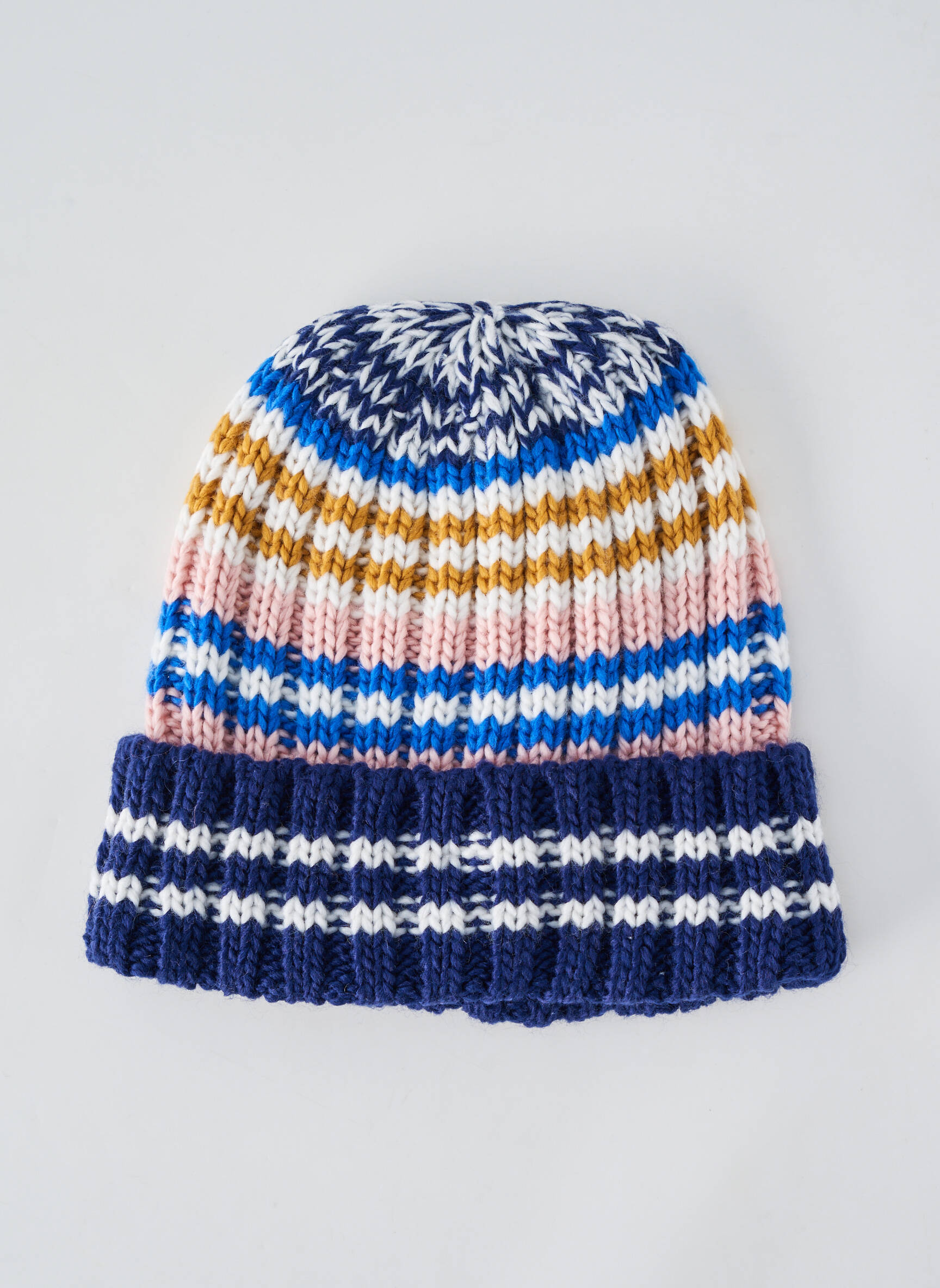 Bonnet stretch bleu BECK SONDERGAARD femme