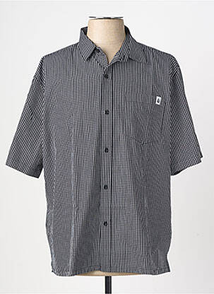 Chemise manches courtes poches noir EDWIN homme