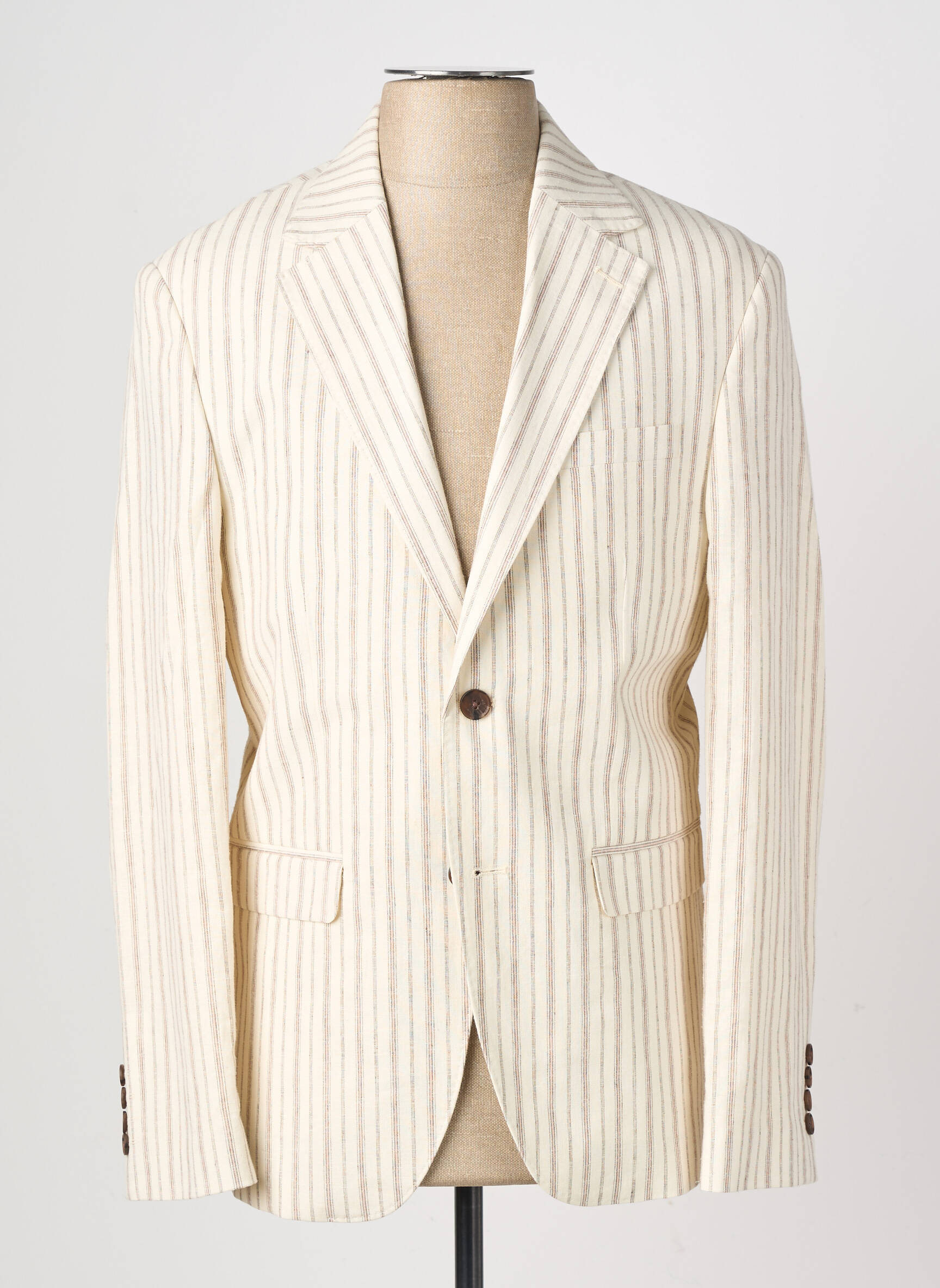 Blazer coupe cintrée beige SELECTED homme