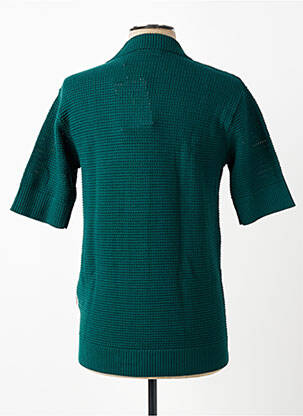 Gilet manches courtes stretch vert MINIMUM homme