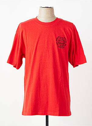 T-shirt stretch manches courtes rouge EDWIN homme