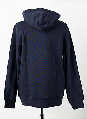 Sweat-shirt à capuche poches manches longues bleu GANT homme
