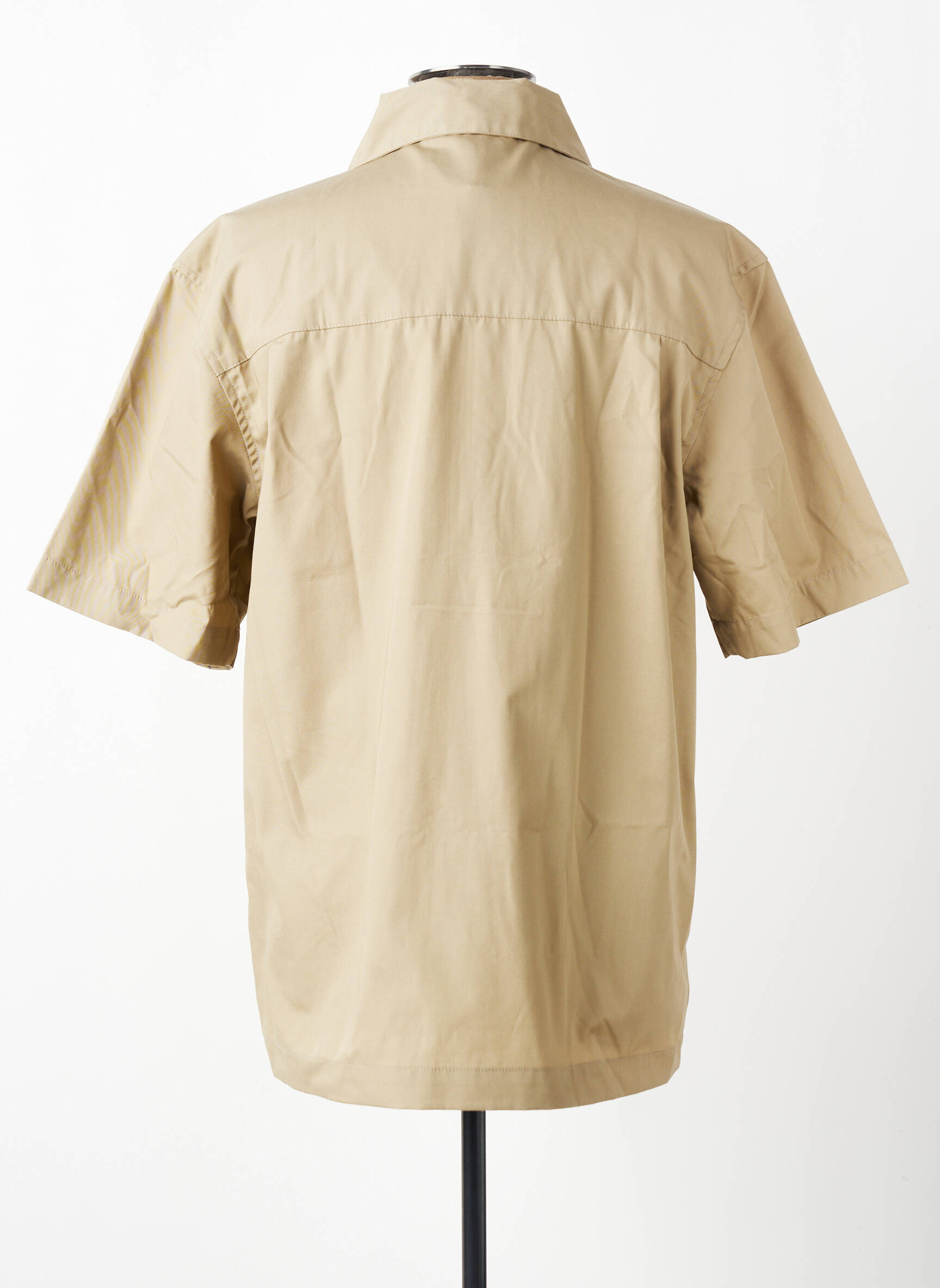 Chemise manches courtes coupe cintrée beige CARHARTT homme