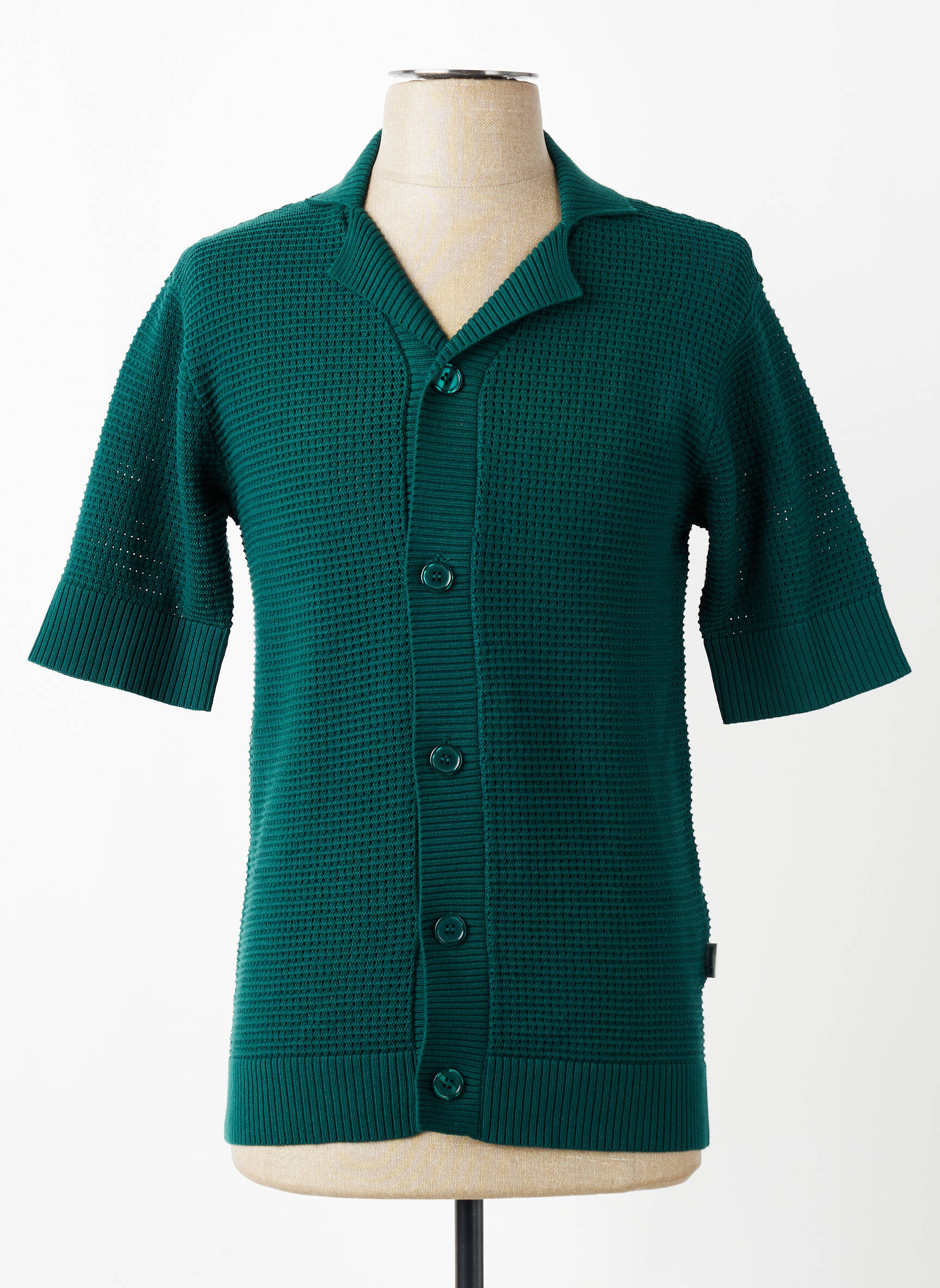 Gilet manches courtes stretch vert MINIMUM homme