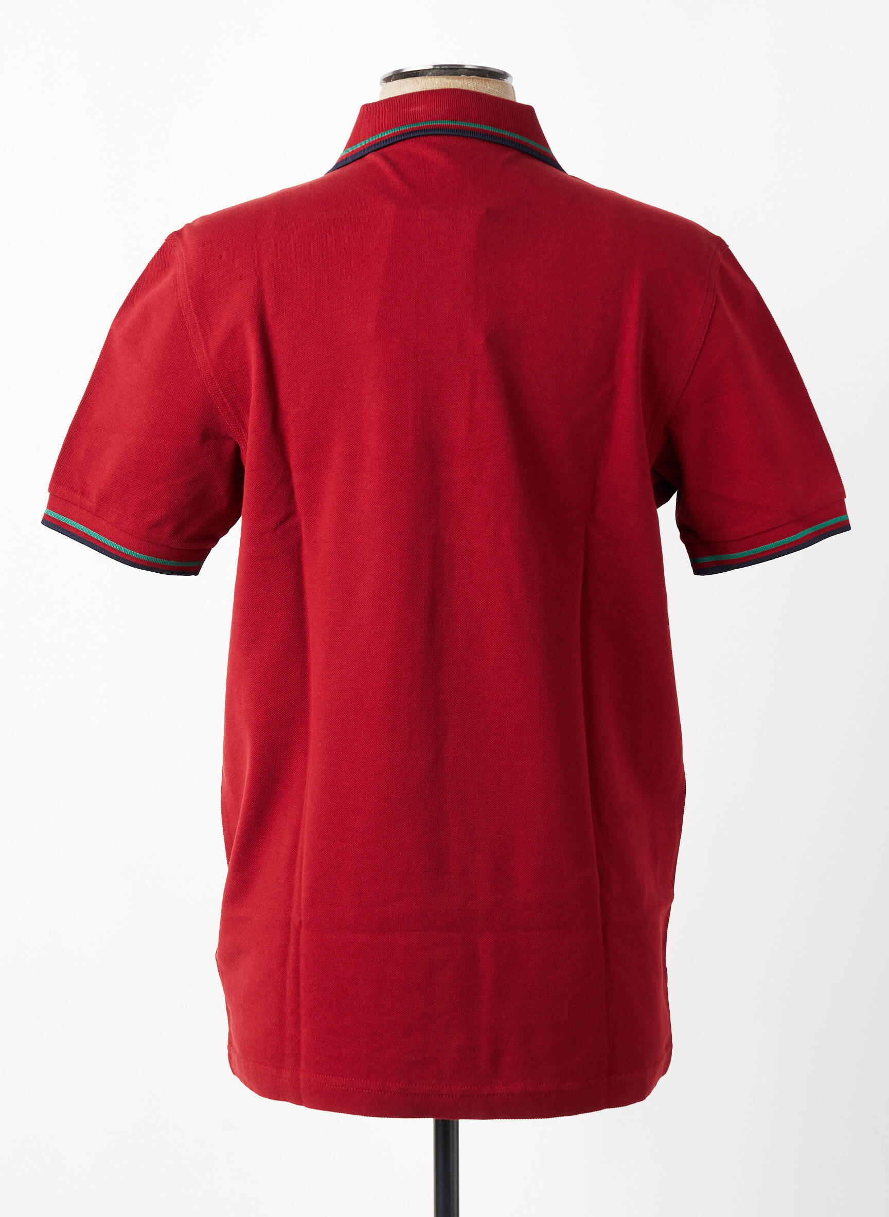 Polo stretch manches courtes rouge FRED PERRY homme