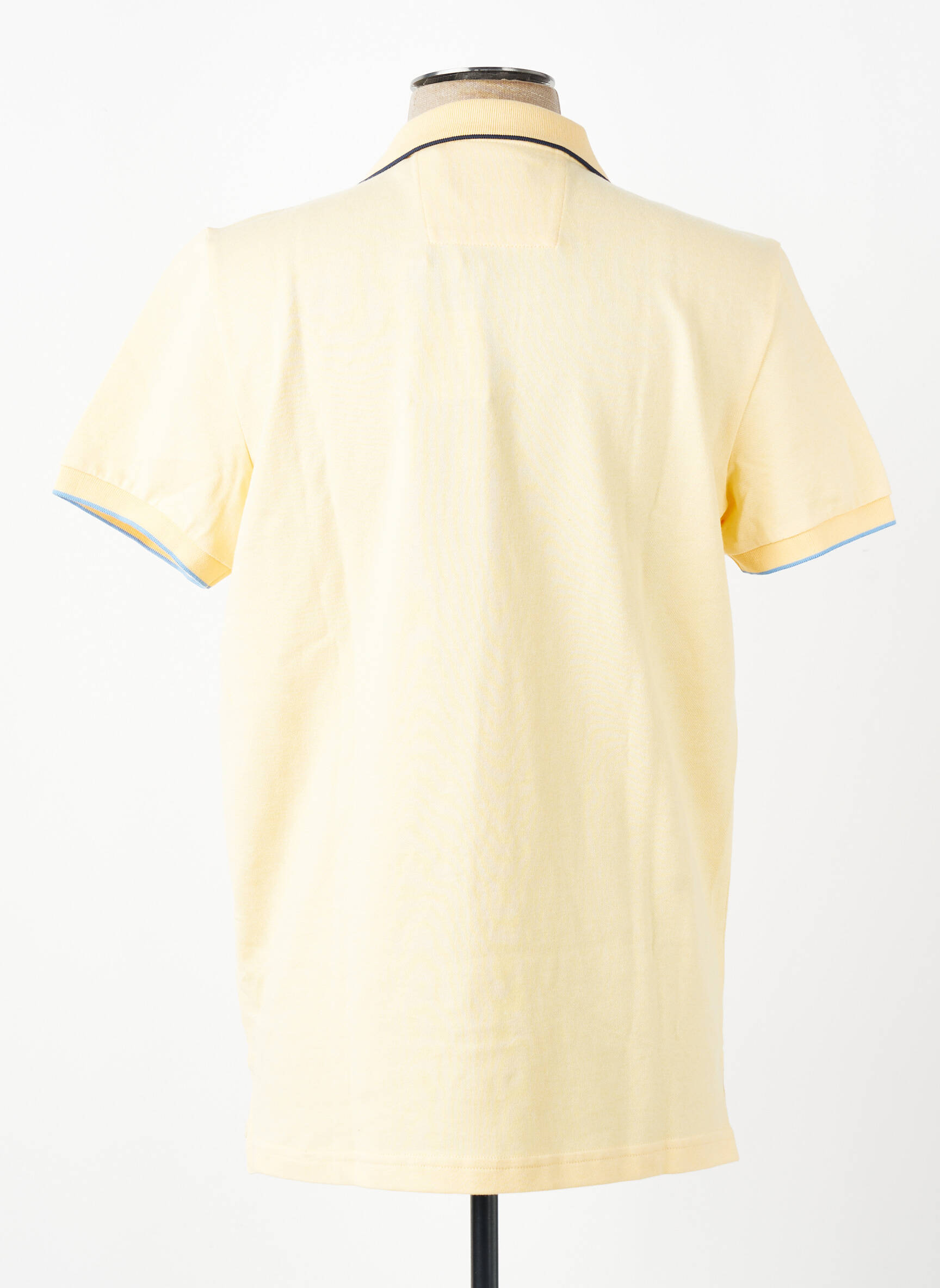 Polo stretch manches courtes jaune NEW ZEALAND AUCKLAND homme
