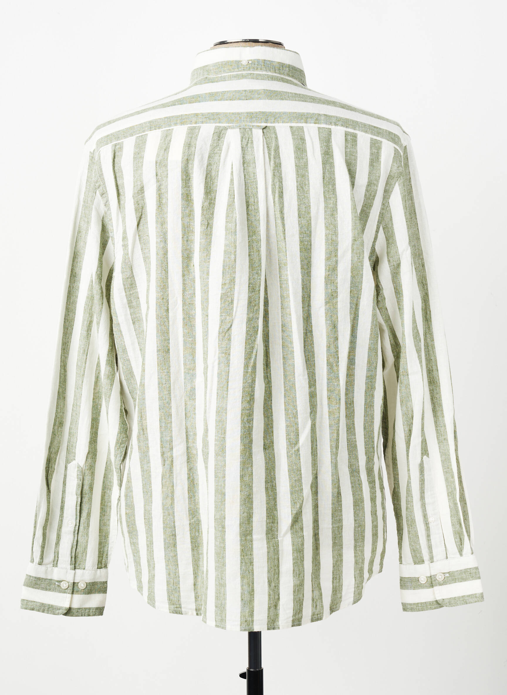 Chemise manches longues poches vert GANT homme