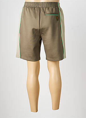 Bermuda taille élastique taille normale vert GERTRUDE homme