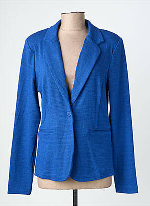 Blazer fausses poches bleu ICHI femme
