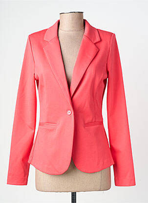 Blazer poches rose ICHI femme