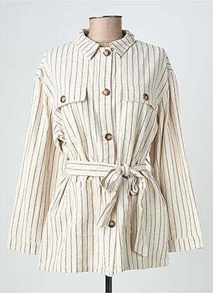 Veste casual finition intérieure doublée beige LA PETITE ETOILE femme