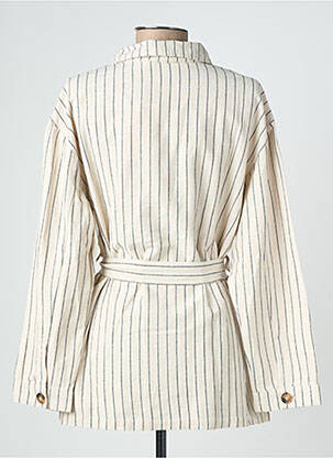 Veste casual finition intérieure doublée beige LA PETITE ETOILE femme
