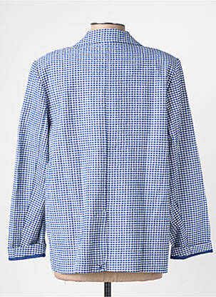 Blazer poches bleu ICHI femme