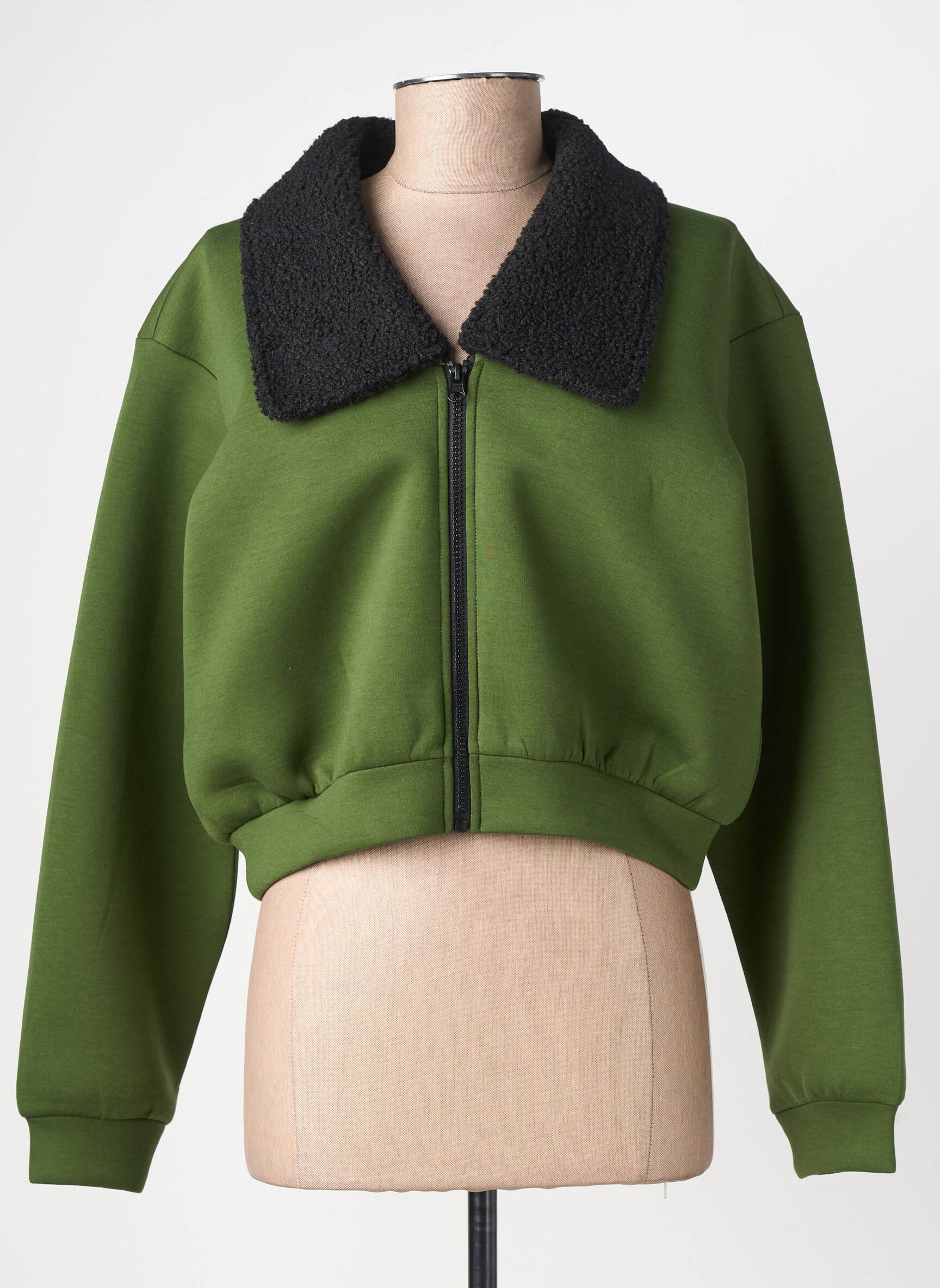 Veste casual col chemisier vert HPDP (HYPE DROP) femme