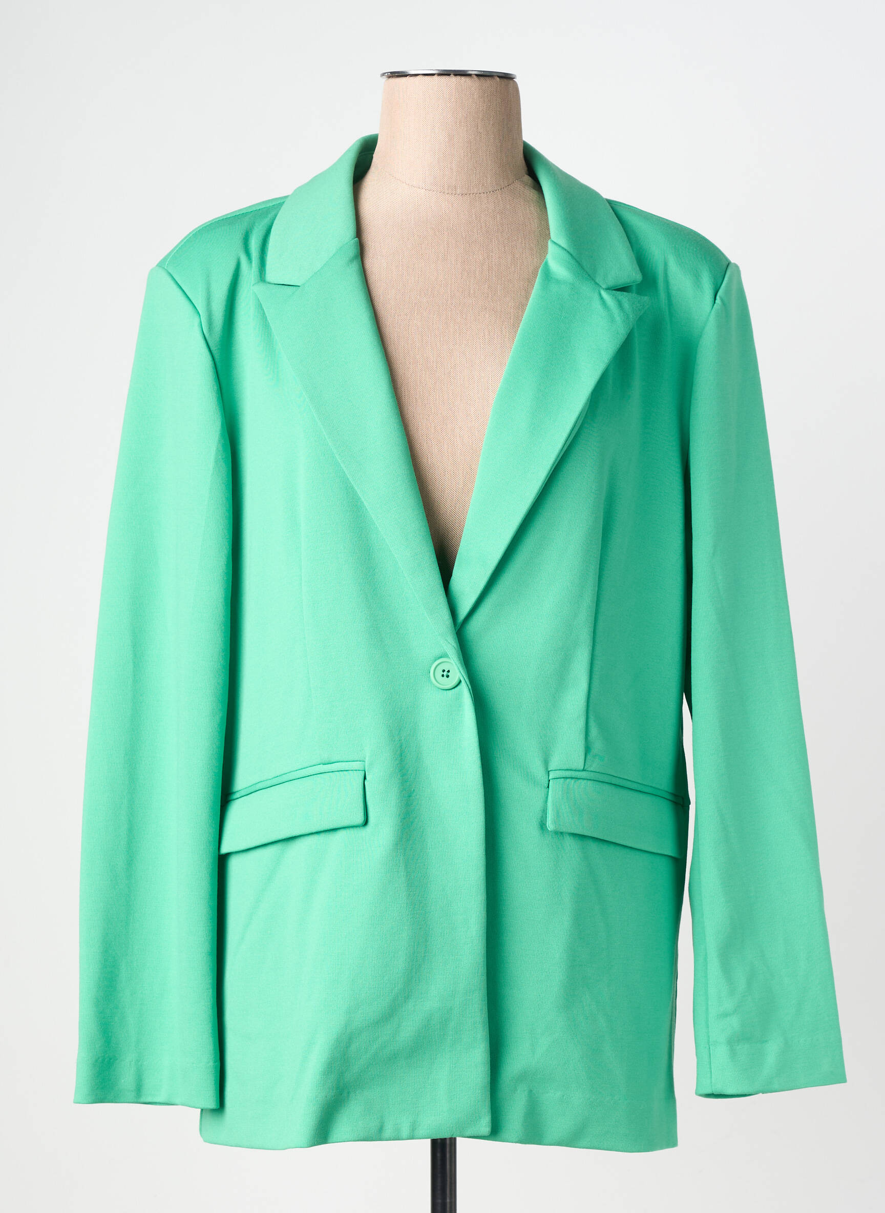 Blazer poches vert ICJHI femme