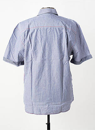 Chemise manches courtes poches poitrine bleu COMPTOIR DU RUGBY homme